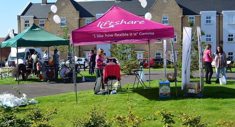 Knights Park Residential Travel Plan Event | Smarter Travel Ltd