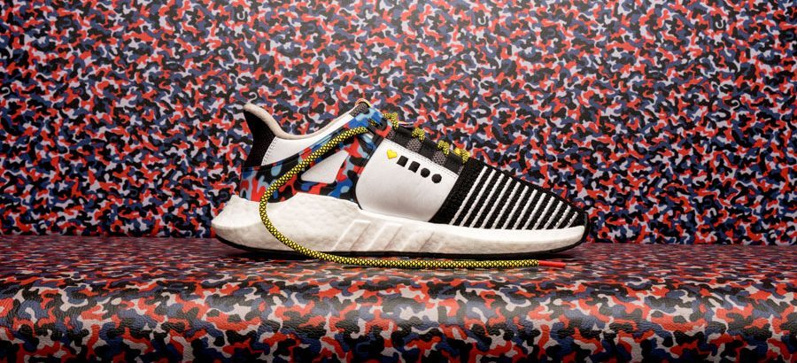 Photograph of the Adidas EQT trainer | Smarter Travel Limited