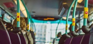 Photography of inside of a bus | Smarter Travel Limited