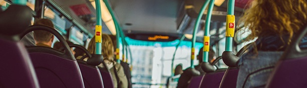 Photography of inside of a bus | Smarter Travel Limited